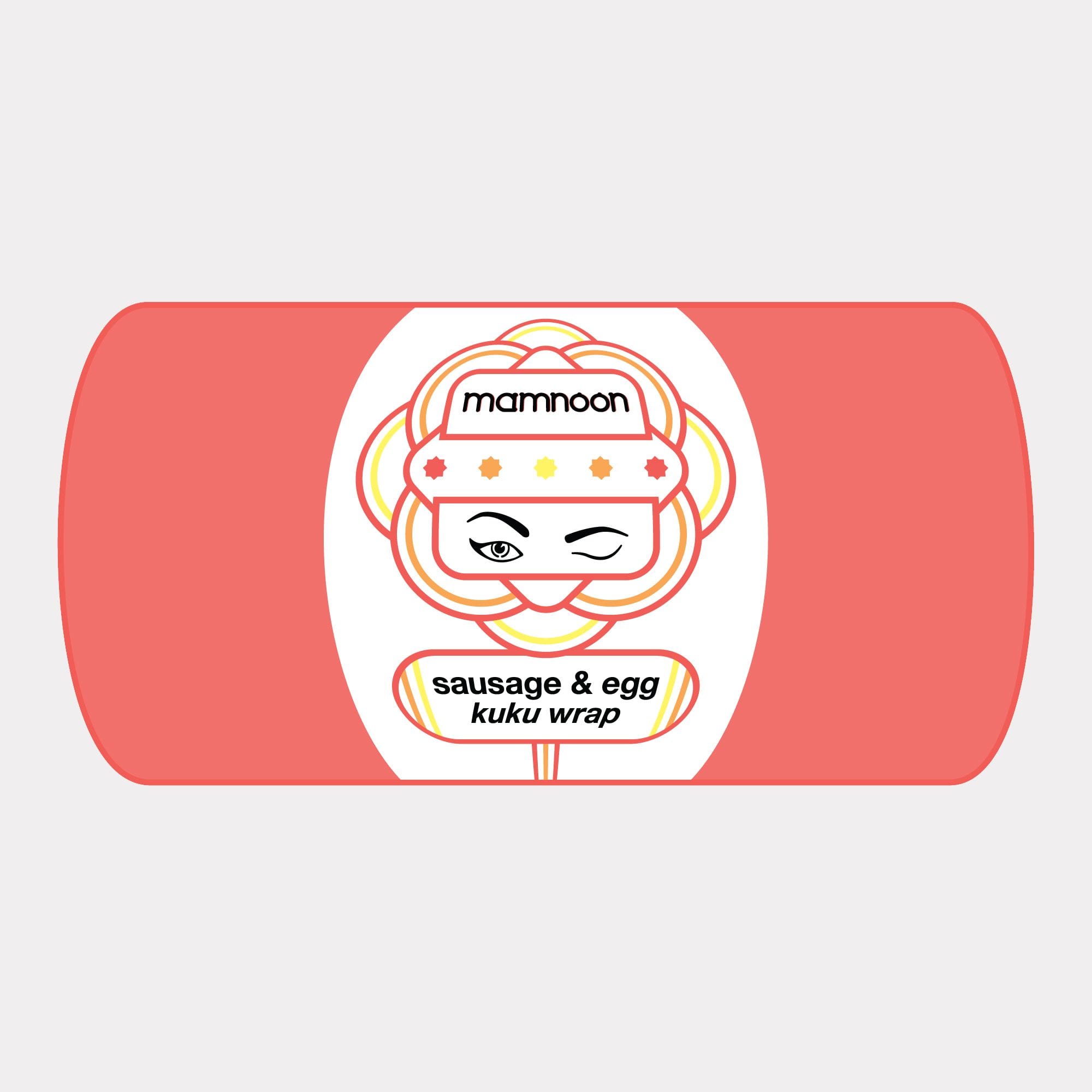 sausage & egg kuku wrap